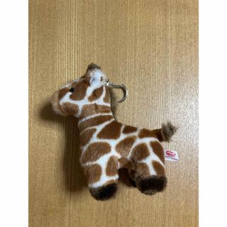 最終価格✨新品✨上野動物園　きりん　キーホルダー　チャーム　キリン　飾り　未使用(キーホルダー)