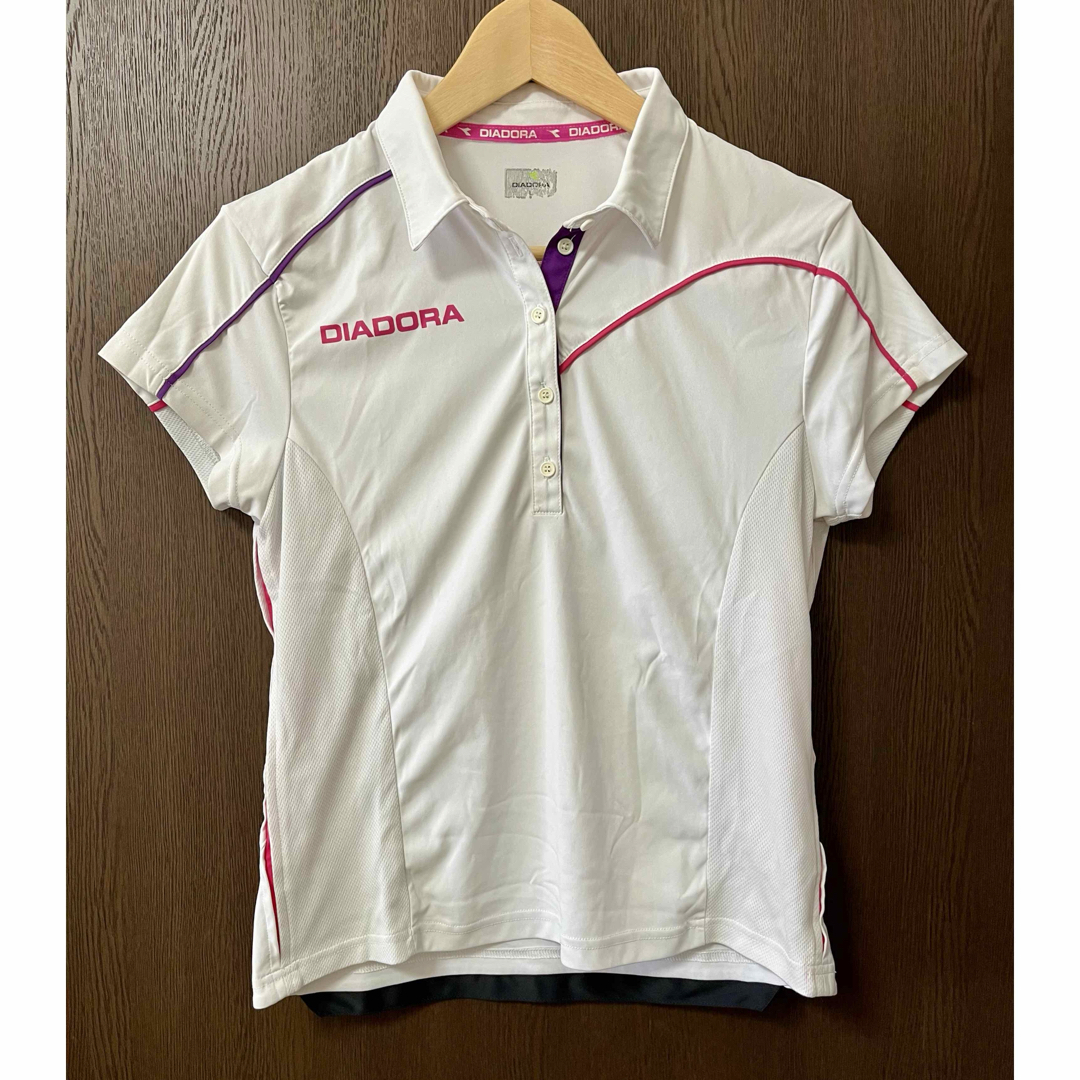 DIADORA(ディアドラ)のディアドラ　ウェア　テニス　バドミントン　ゲーム　シャツ　襟付き　スポーツ スポーツ/アウトドアのテニス(ウェア)の商品写真
