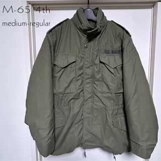 ミリタリー(MILITARY)のUS NAVY M-65field jacket  medium-regular(ミリタリージャケット)