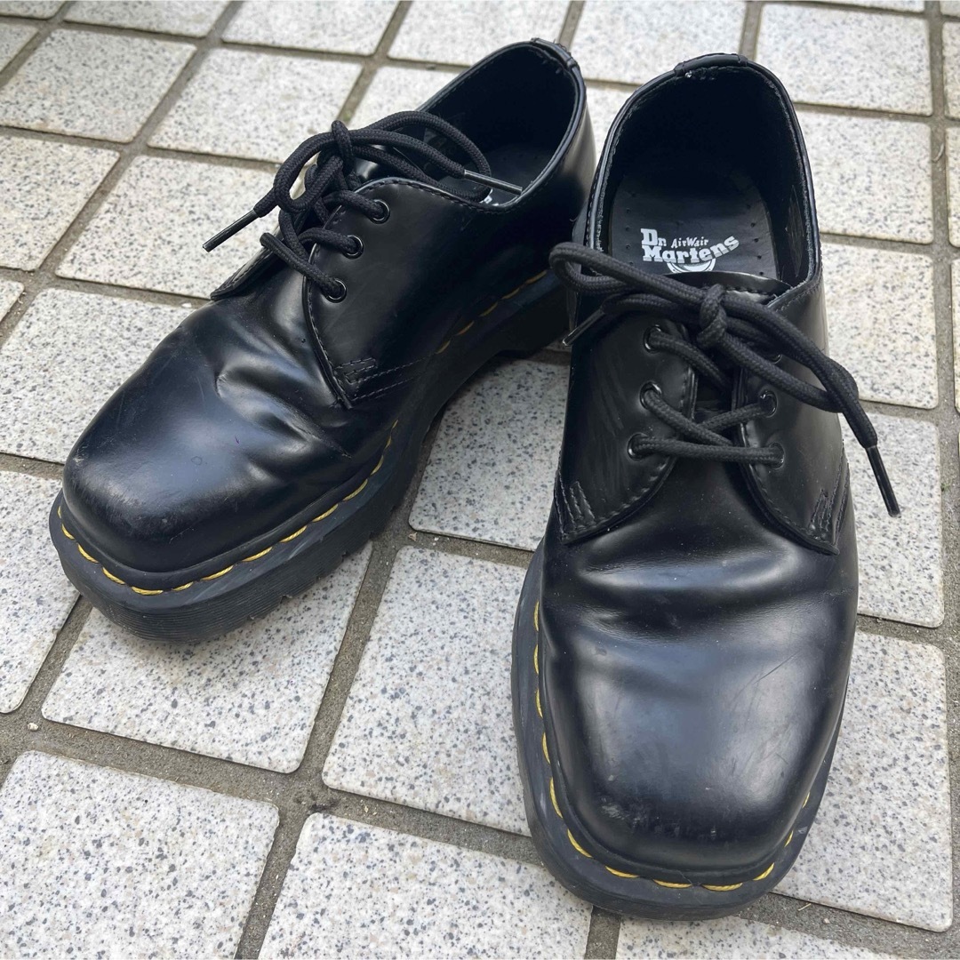 Dr.Martens(ドクターマーチン)のDr. Martens 厚底 1461 BEX SQUARED 3ホール UK4 レディースの靴/シューズ(ローファー/革靴)の商品写真