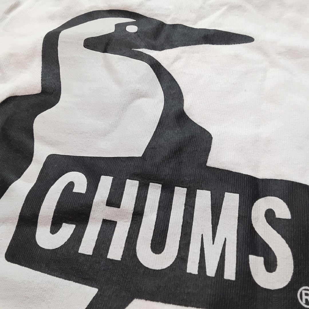 CHUMS(チャムス)の【CHUMS】チャムス　Tシャツ　キッズ　S　90　100　ペンギン　半袖　白 キッズ/ベビー/マタニティのキッズ服男の子用(90cm~)(Tシャツ/カットソー)の商品写真