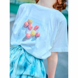 パルグループアウトレット(PAL GROUP OUTLET)の【オフホワイト】【Kastane】フォトTee(カットソー(長袖/七分))