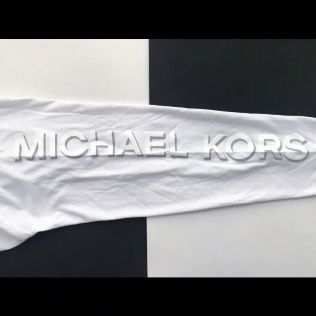Michael Kors(マイケルコース)のレア 新品 マイケルコース USA メンズ ロング Tシャツ S 白 メンズのトップス(Tシャツ/カットソー(七分/長袖))の商品写真