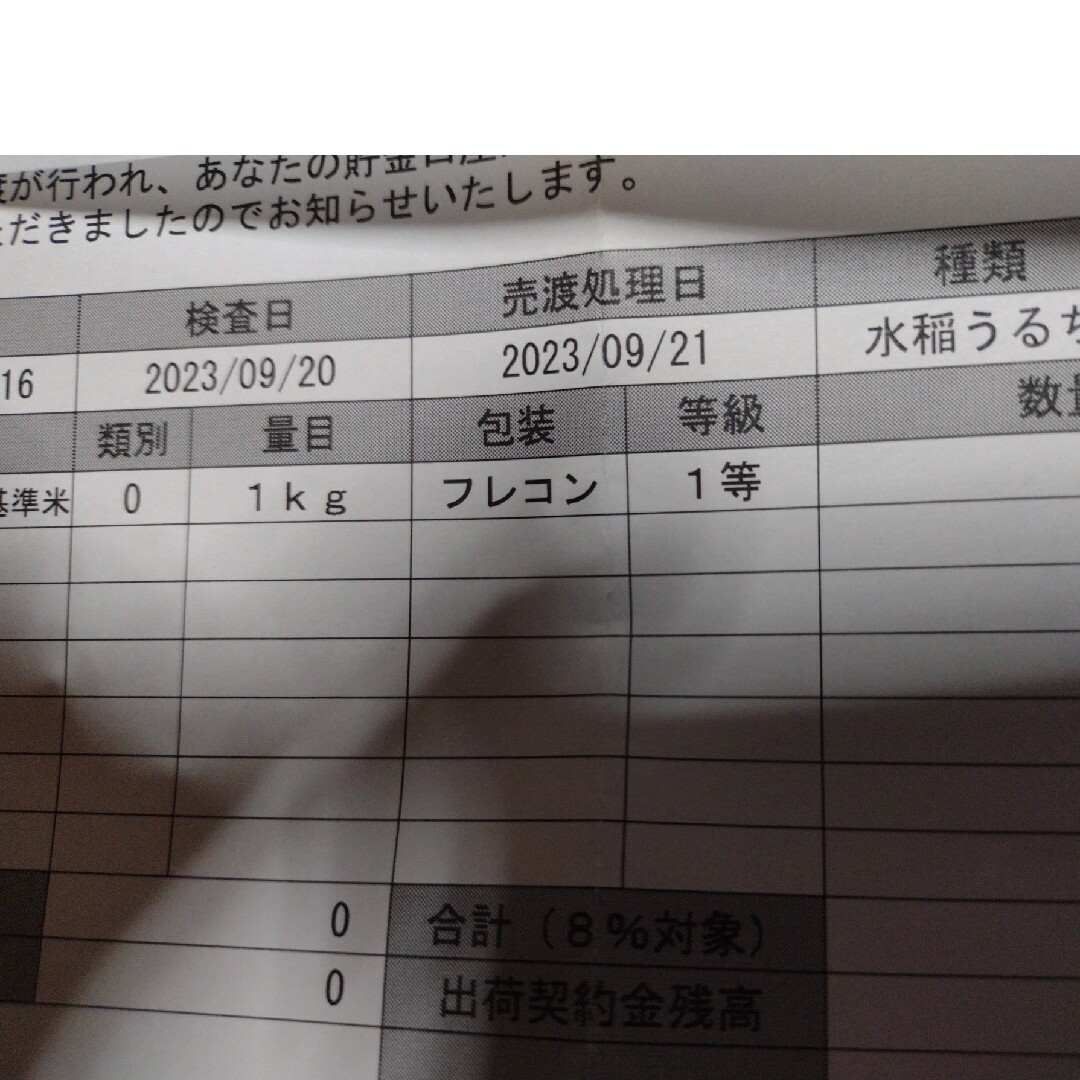 令和5年長野産あきたこまち　梱包材込2kg 食品/飲料/酒の食品(米/穀物)の商品写真