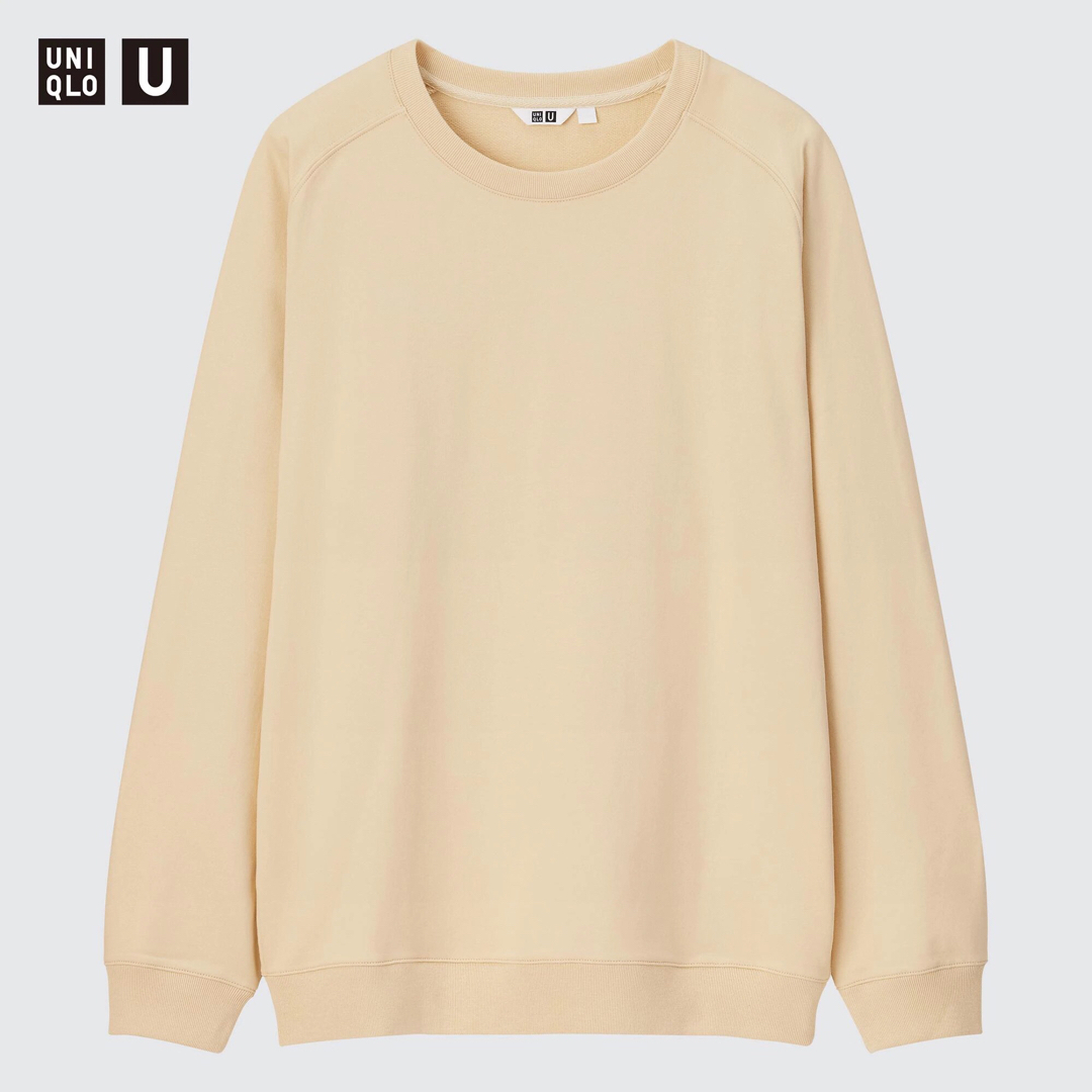 UNIQLO(ユニクロ)のUNIQLO U ユニクロユー ライトウエイトスウェットシャツ長袖XL新品 メンズのトップス(スウェット)の商品写真