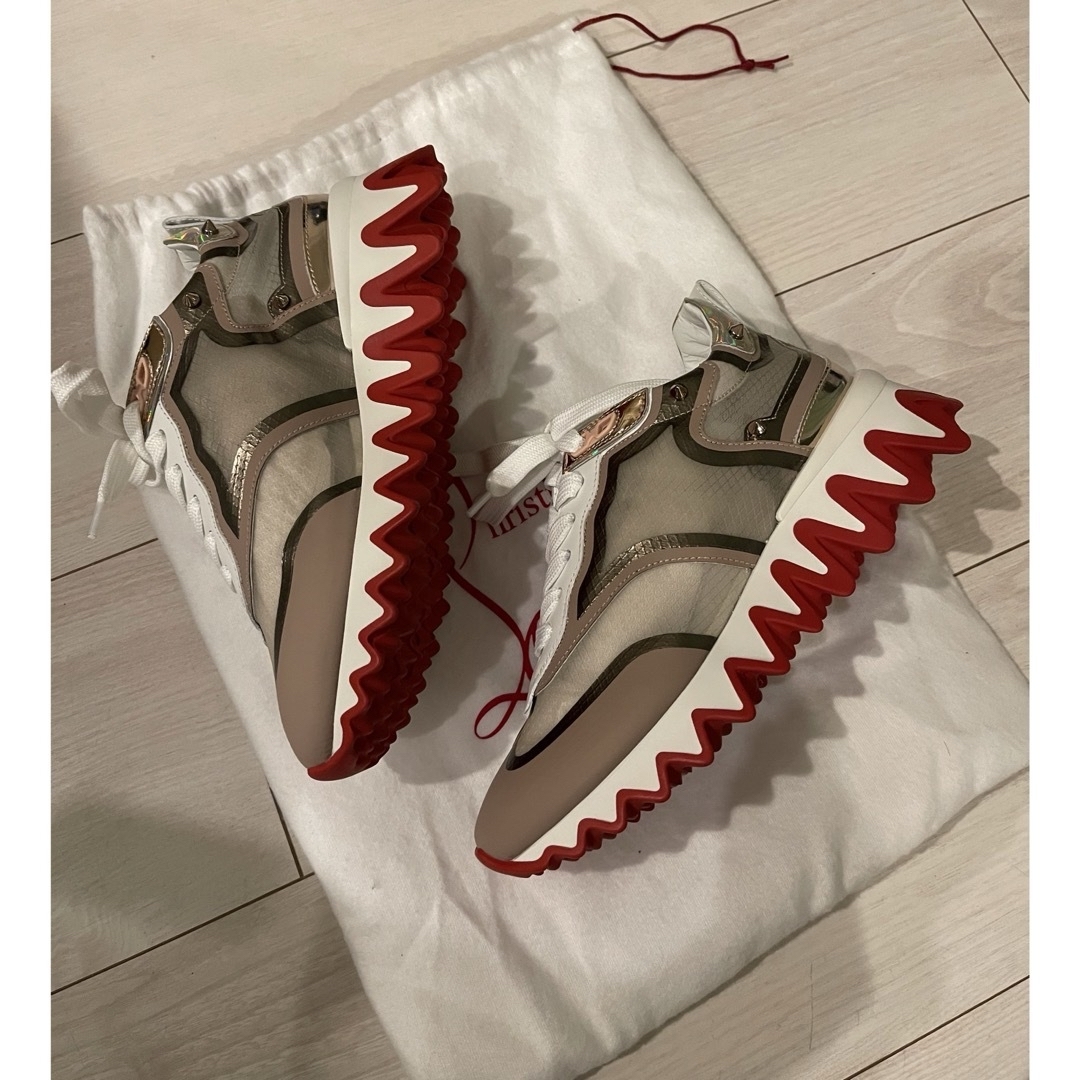 Christian Louboutin(クリスチャンルブタン)のルブタン  ルビシャーク　34 1/2サイズ レディースの靴/シューズ(スニーカー)の商品写真