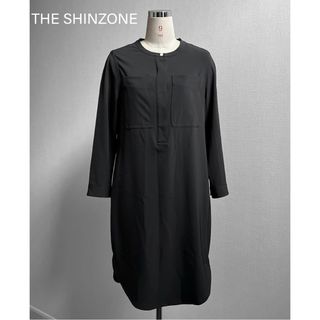 シンゾーン(Shinzone)のTHE SHINZONE/シンゾーンストレッチシャツワンピース(ひざ丈ワンピース)