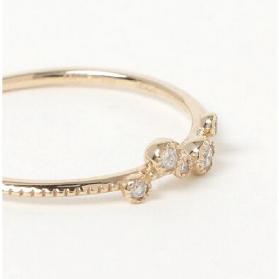 □現行品□【SIENA ROSE】K10 BIRTH STARダイヤモンドリング □現行品□【SIENA ROSE】K10 BIRTH STARダイヤモンドリング
