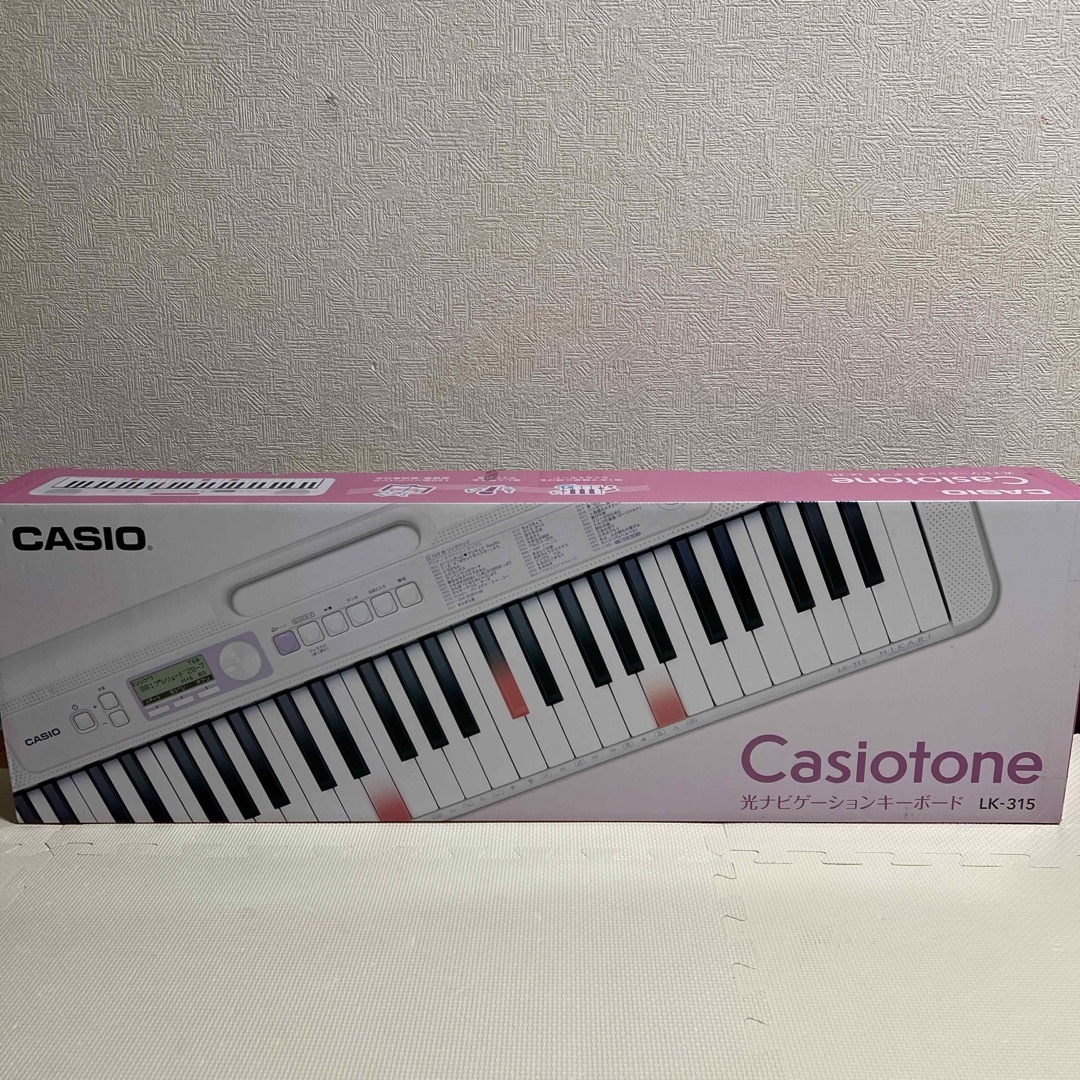 カシオ 光ナビゲーションキーボード LK-315  楽器の鍵盤楽器(キーボード/シンセサイザー)の商品写真