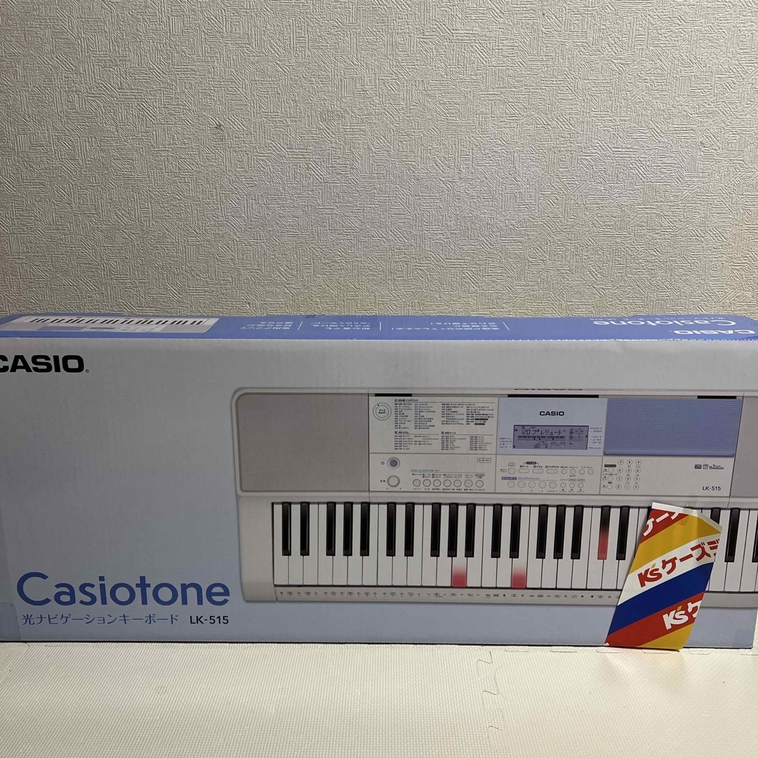 カシオ　 光ナビゲーションキーボード LK-515  楽器の鍵盤楽器(キーボード/シンセサイザー)の商品写真