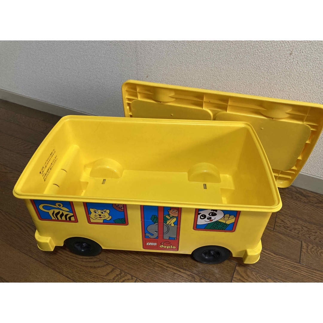 LEGO が 入っていた バス型のケース キッズ/ベビー/マタニティのおもちゃ(電車のおもちゃ/車)の商品写真