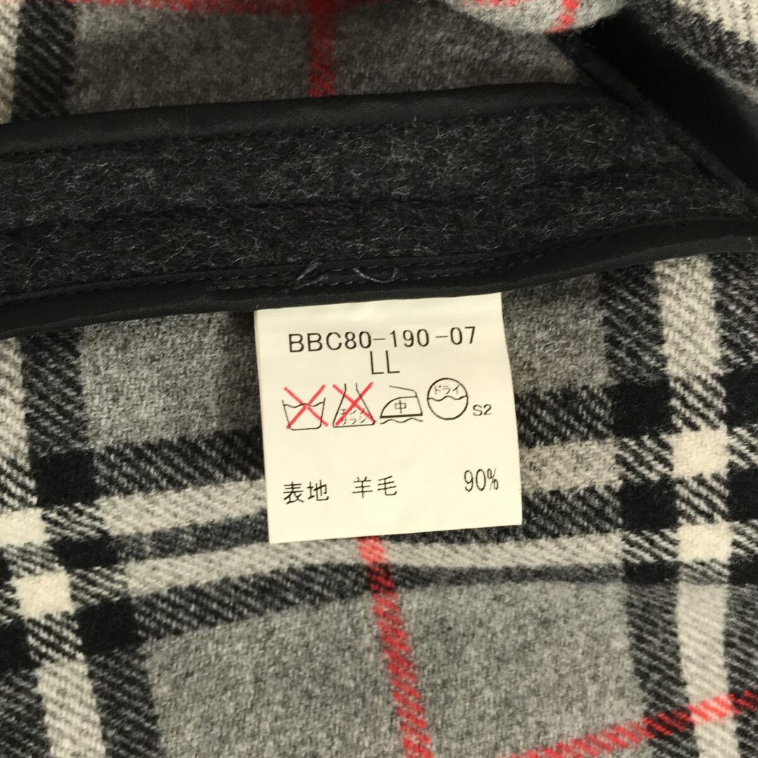 BURBERRY(バーバリー)のバーバリー カシミヤ混ロングダッフルコート アウター メンズのジャケット/アウター(ダッフルコート)の商品写真