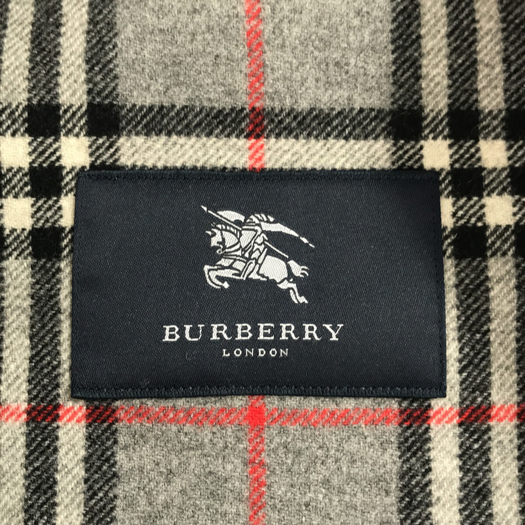 BURBERRY(バーバリー)のバーバリー カシミヤ混ロングダッフルコート アウター メンズのジャケット/アウター(ダッフルコート)の商品写真