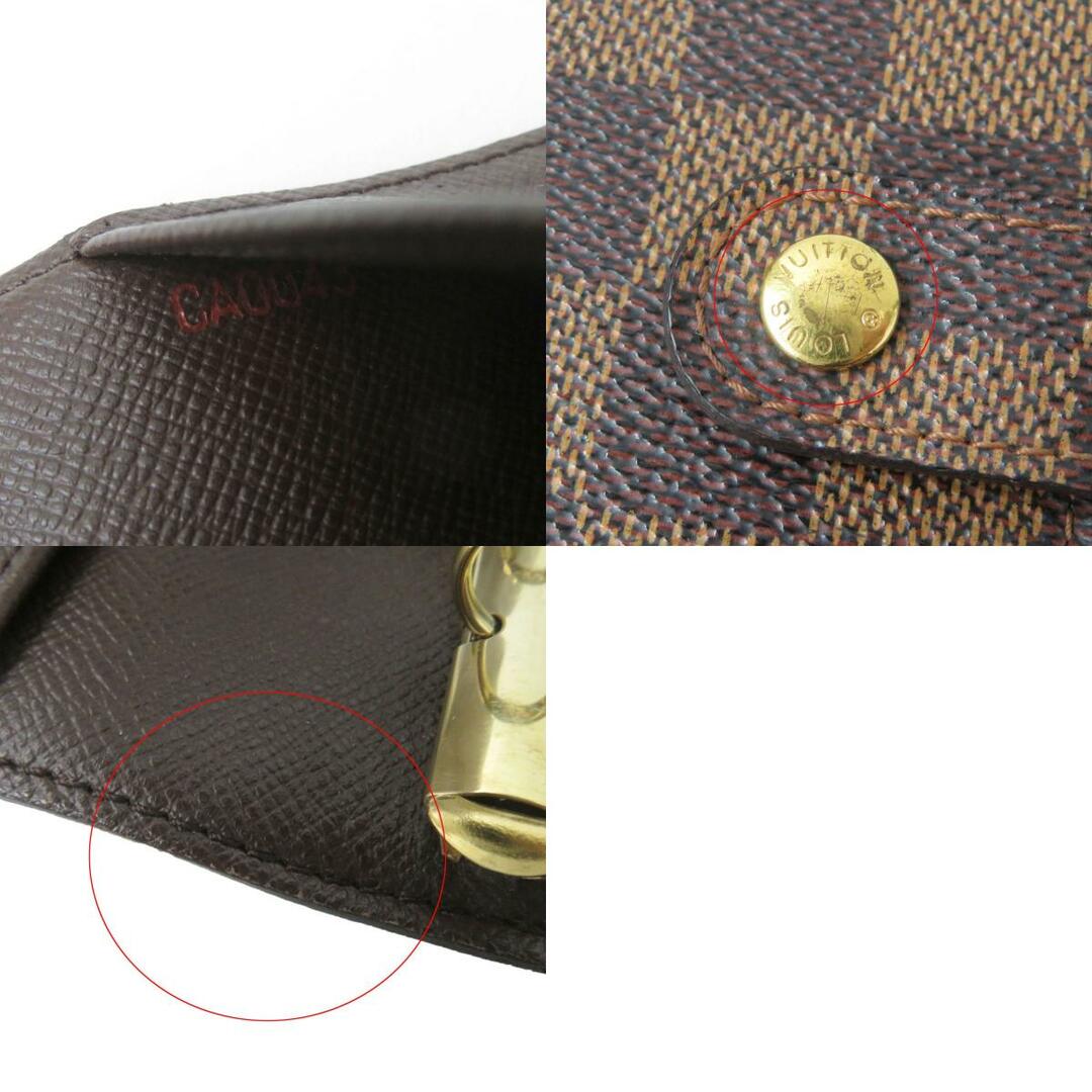 LOUIS VUITTON(ルイヴィトン)の良品☆LOUIS VUITTON ルイヴィトン R20700 アジェンダPM ダミエ・エベヌ 手帳カバー ノートカバー ブラウン 茶 スペイン製 箱付 インテリア/住まい/日用品の文房具(その他)の商品写真