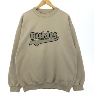 ディッキーズ(Dickies)の古着 90年代 ディッキーズ Dickies ロゴスウェットシャツ トレーナー 不明 LARGE メンズL クルーネック(丸首) ヴィンテージ /eaa416782(スウェット)