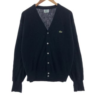 ラコステ(LACOSTE)の古着 80年代 ラコステ LACOSTE IZOD アクリルニットカーディガン USA製 L メンズL ヴィンテージ /eaa390214(カーディガン)