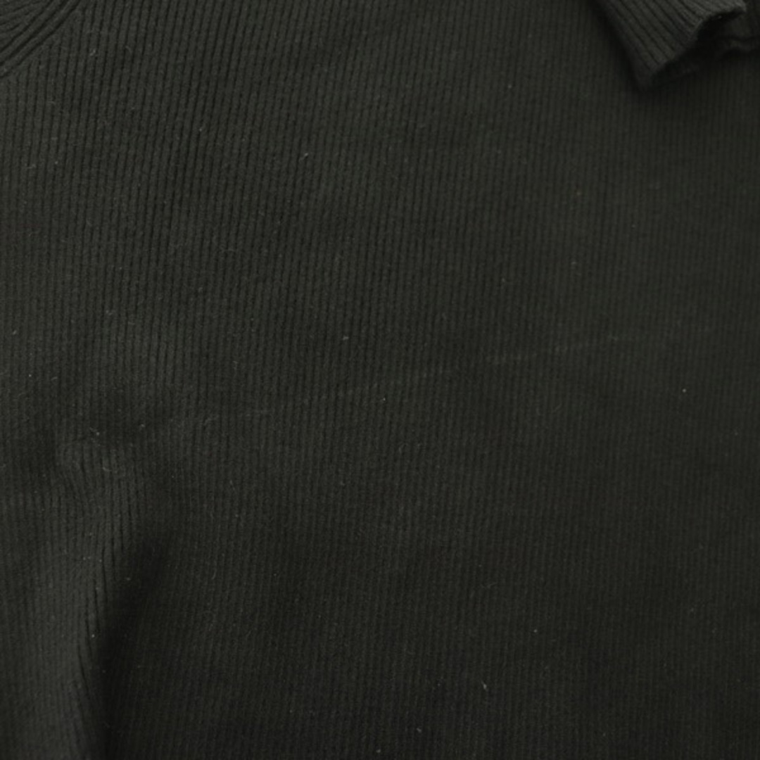 other(アザー)のウタオ Utao タートルネックニット セーター カットソー 長袖 リブ F 黒 レディースのトップス(ニット/セーター)の商品写真