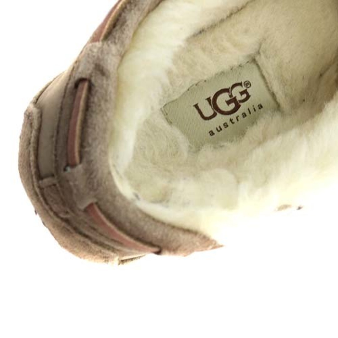 アグ オーストラリア モカシンシューズ ロゴ 23cm 茶色 レディースの靴/シューズ(ローファー/革靴)の商品写真