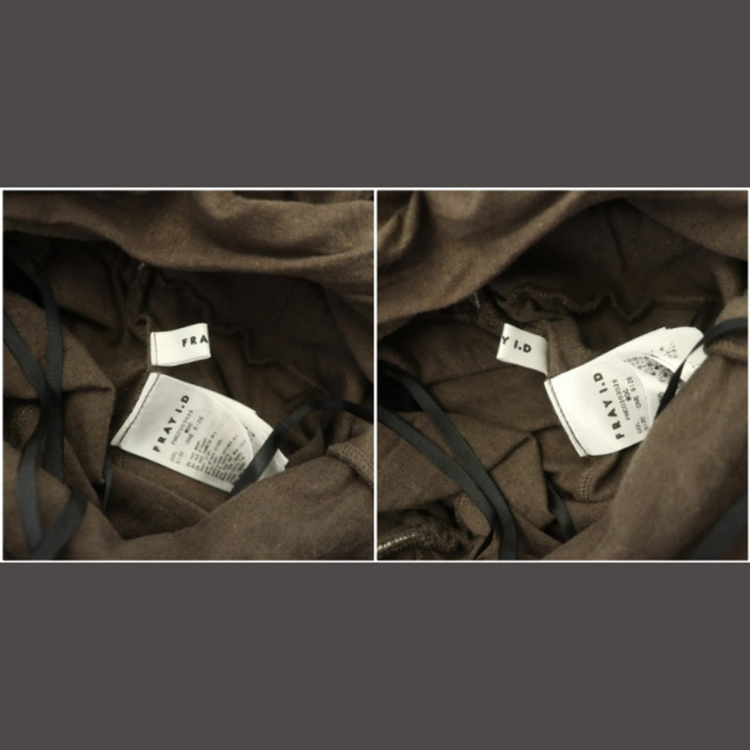 FRAY I.D(フレイアイディー)のフレイアイディー バックオープンカットワンピース ロング ノースリーブ レディースのワンピース(ロングワンピース/マキシワンピース)の商品写真