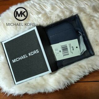 マイケルコース(Michael Kors)の新品 レアモデル マイケルコース AirPodsケース  シリコン ブラック(ヘッドフォン/イヤフォン)