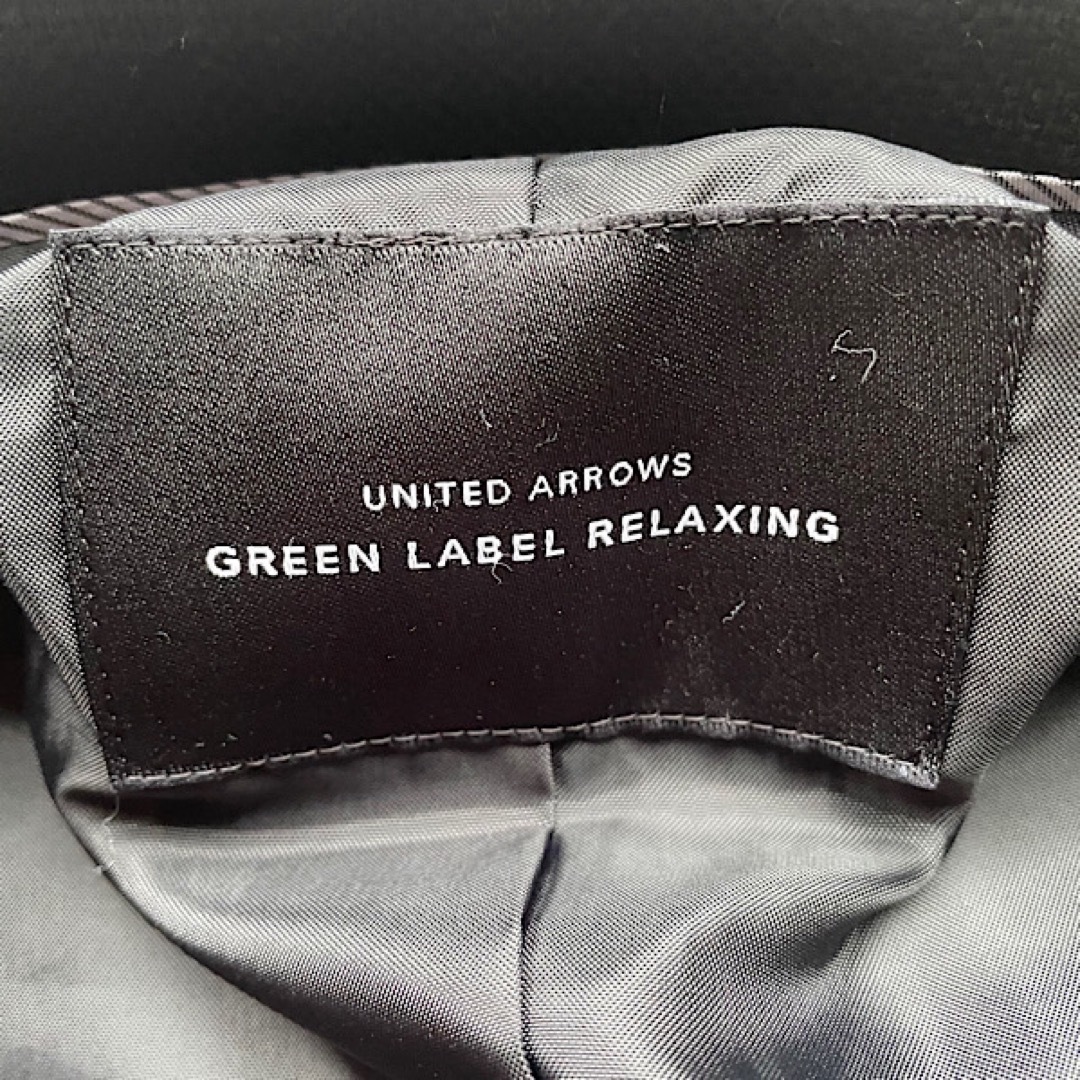 UNITED ARROWS green label relaxing(ユナイテッドアローズグリーンレーベルリラクシング)のユナイテッドアローズ　ジャケット　レディース　黒　ブラック　36 レディースのジャケット/アウター(テーラードジャケット)の商品写真