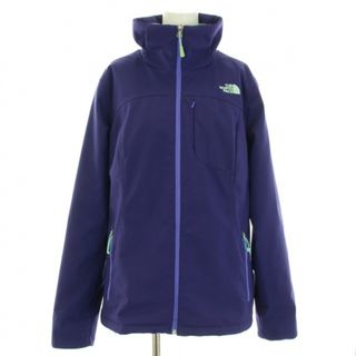 ザノースフェイス(THE NORTH FACE)のザノースフェイス US規格 ウィンドオール ソフトシェルジップジャケット L 紫(ブルゾン)