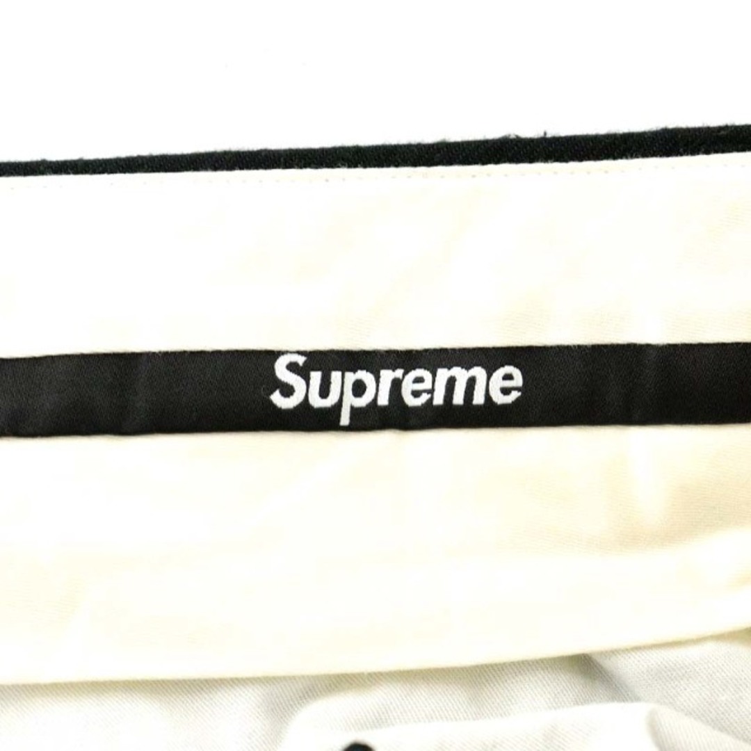 Supreme(シュプリーム)のSUPREME 20SS Pleated Trousers パンツ 30 M 黒 メンズのパンツ(スラックス)の商品写真