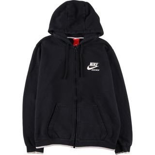 ナイキ(NIKE)の古着 ナイキ NIKE 両面プリント スウェットフルジップパーカー メンズM /eaa421400(スウェット)