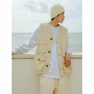 パルグループアウトレット(PAL GROUP OUTLET)の【アイボリー】【Kastane】【WHIMSIC】C-1 VEST(ベスト/ジレ)