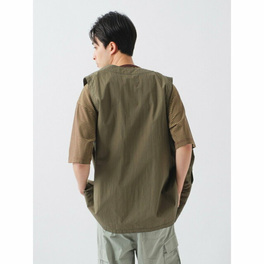 PAL GROUP OUTLET(パルグループアウトレット)の【オリーブ】【Kastane】【WHIMSIC】C-1 VEST レディースのトップス(ベスト/ジレ)の商品写真