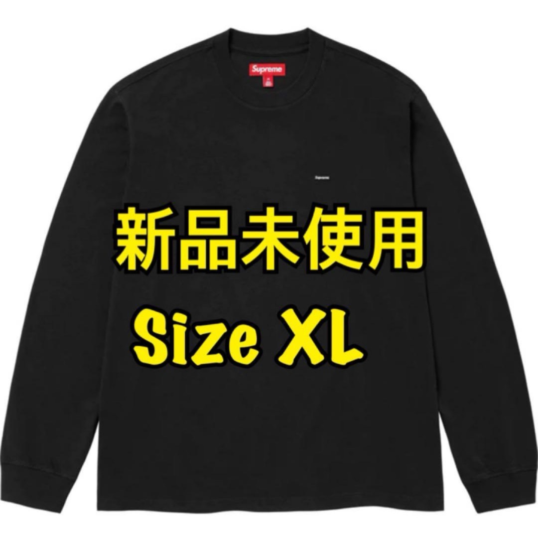 Supreme(シュプリーム)のSupreme Small Box L/S Tee スモールボックス黒XL メンズのトップス(Tシャツ/カットソー(七分/長袖))の商品写真