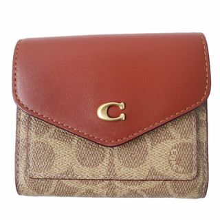 コーチ(COACH) 折り財布(メンズ)（ブラウン/茶色系）の通販 100