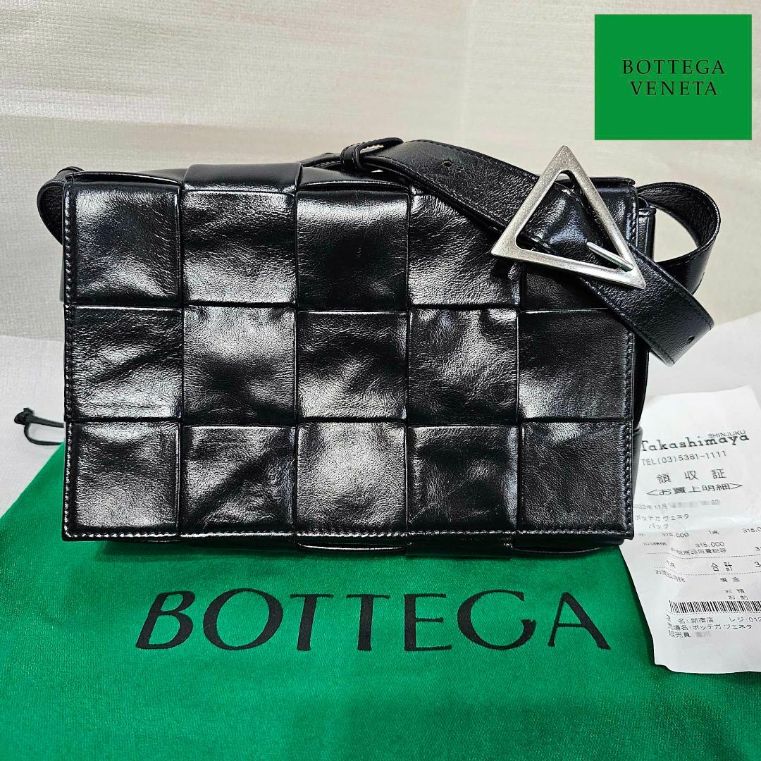 Bottega Veneta(ボッテガヴェネタ)の37万 美品 BOTTEGA VENETA カセット 正規品 男女 ショルダー レディースのバッグ(ショルダーバッグ)の商品写真