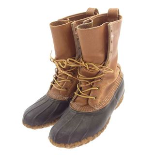 L.L.Bean エルエルビーン ブーツ ヴィンテージ 80s BEAN BOOTS GUMSHOES ビーン ブーツ ガム シューズ ライトブラウン系 実寸25.5cm程度【中古】