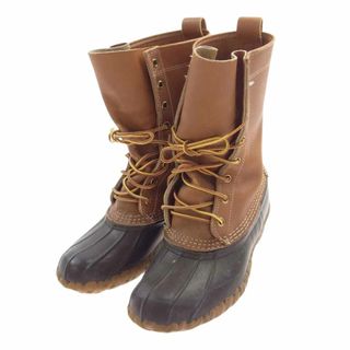 エルエルビーン(L.L.Bean)のL.L.Bean エルエルビーン ブーツ ヴィンテージ 80s BEAN BOOTS GUMSHOES ビーン ブーツ ガム シューズ ライトブラウン系 実寸24.5cm程度【中古】(ブーツ)