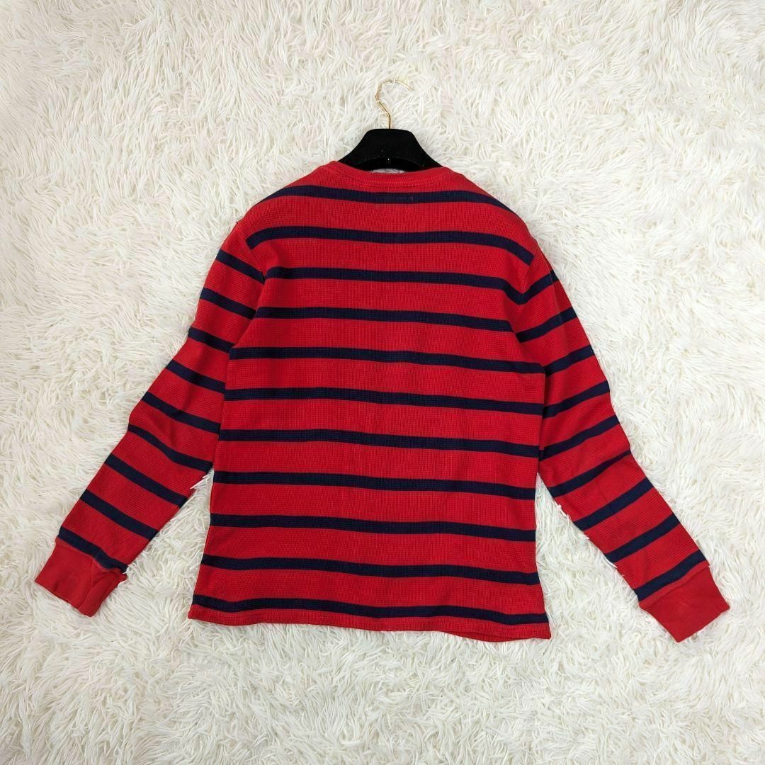 POLO RALPH LAUREN(ポロラルフローレン)のPOLO RALPH LAUREN ラルフローレン ボーダー サーマル Lサイズ レディースのトップス(Tシャツ(長袖/七分))の商品写真