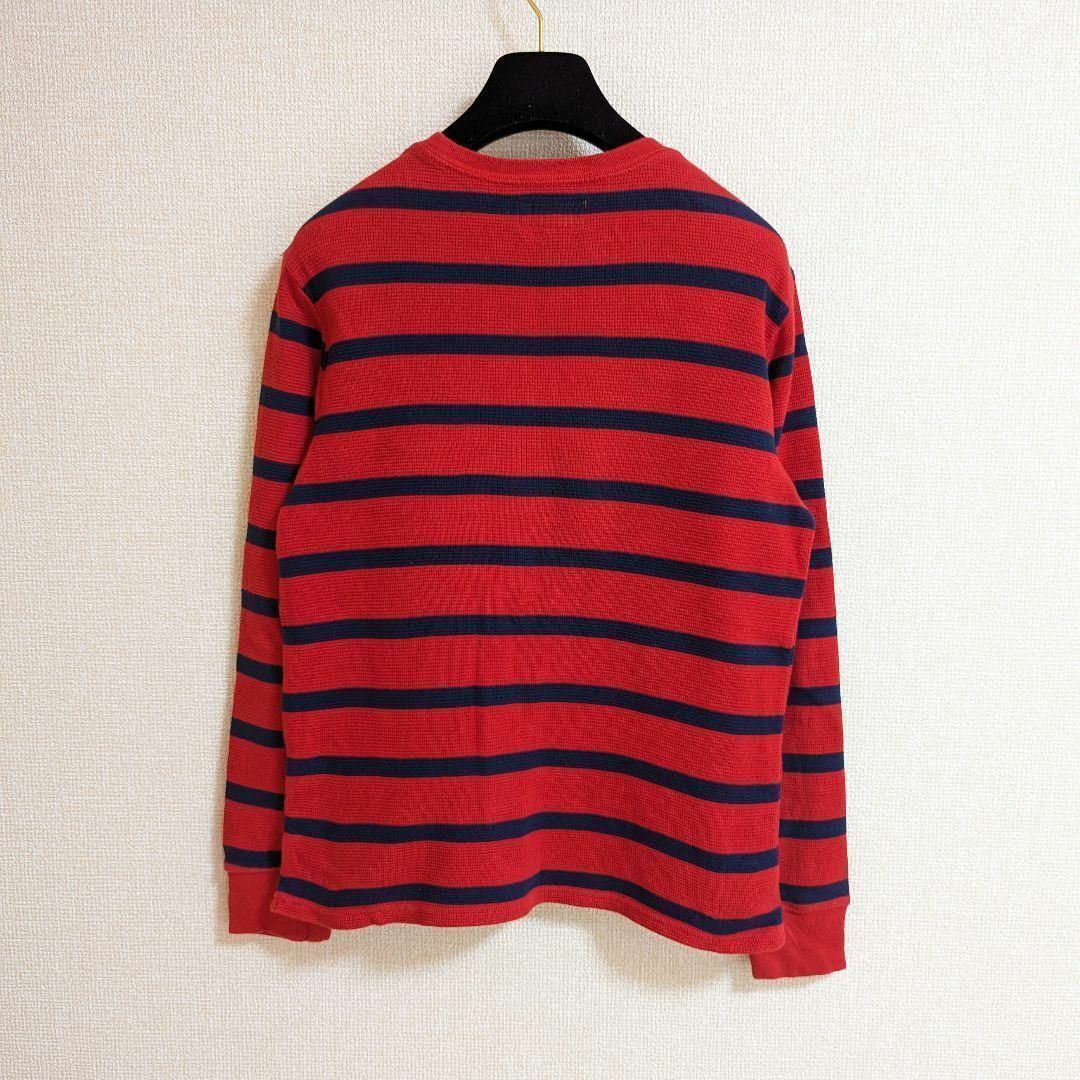 POLO RALPH LAUREN(ポロラルフローレン)のPOLO RALPH LAUREN ラルフローレン ボーダー サーマル Lサイズ レディースのトップス(Tシャツ(長袖/七分))の商品写真