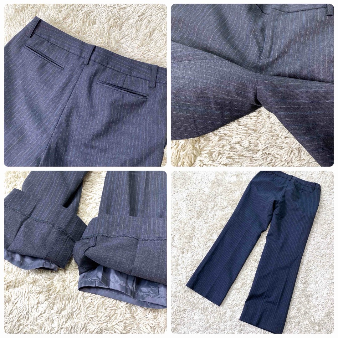レミュー パンツ スーツ セットアップ ストライプ プレミアム レミュー パンツ スーツ セットアップ ストライプ プレミアム