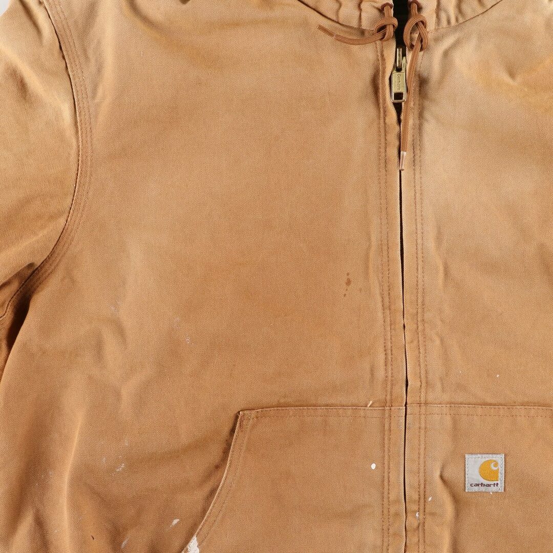 carhartt(カーハート)の古着 90年代 カーハート Carhartt アクティブジャケット ダックフルジップパーカー USA製 メンズXL ヴィンテージ /eaa421480 メンズのジャケット/アウター(その他)の商品写真