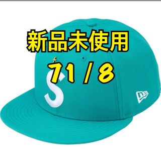 シュプリーム(Supreme)のSupreme Gold Cross S Logo New Era "Teal"(キャップ)