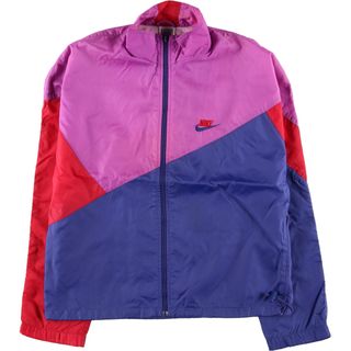 ナイキ(NIKE)の古着 90年代 ナイキ NIKE 銀タグ ウインドブレーカー レディースS ヴィンテージ /eaa333364(ナイロンジャケット)