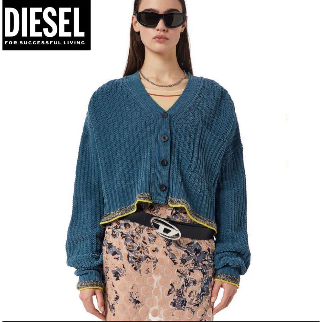 DIESEL(ディーゼル)のDIESEL ニット カーディガン レディースのトップス(カーディガン)の商品写真