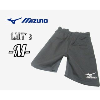 ミズノ(MIZUNO)のレディースM◇MIZUNO◇ショートジャージパンツ 黒(トレーニング用品)