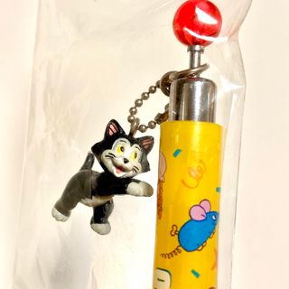 ディズニー(Disney)の新品 レア ディズニー フィガロ ボールペン 文房具 廃盤品 猫 平成レトロ(キャラクターグッズ)