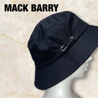 MACK BARRY バケットハット バケハ マクバリー 韓国製 安全ピン 古着(ハット)