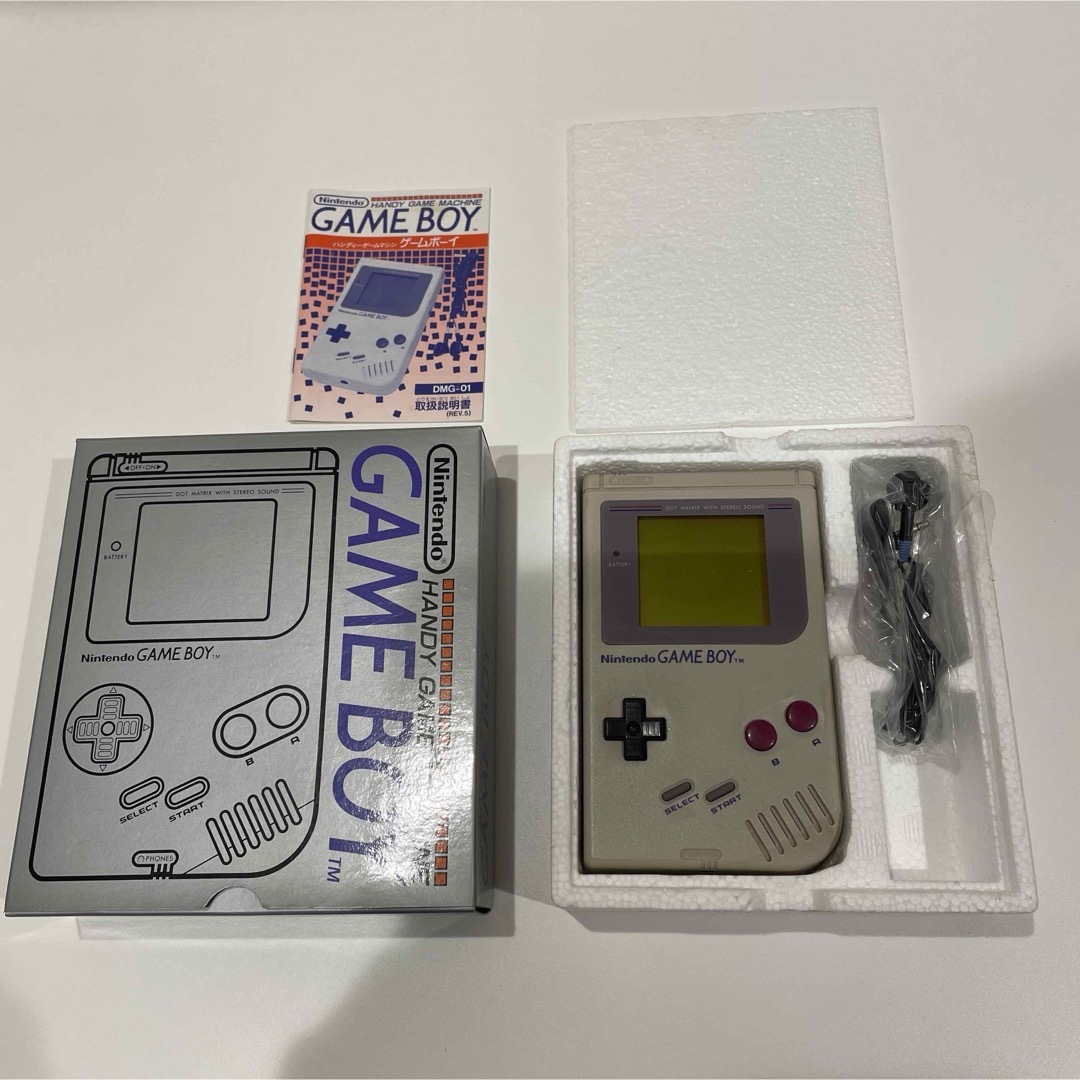 激レア!初代ゲームボーイ箱付き+ソフト9本セット! 激レア!初代ゲームボーイ箱付き+ソフト9本セット!