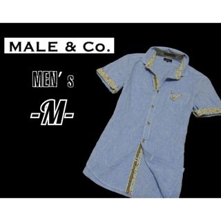 メイルアンドコー(MALE&Co.)のメンズM◇Male&Co◇半袖シャツ(シャツ)