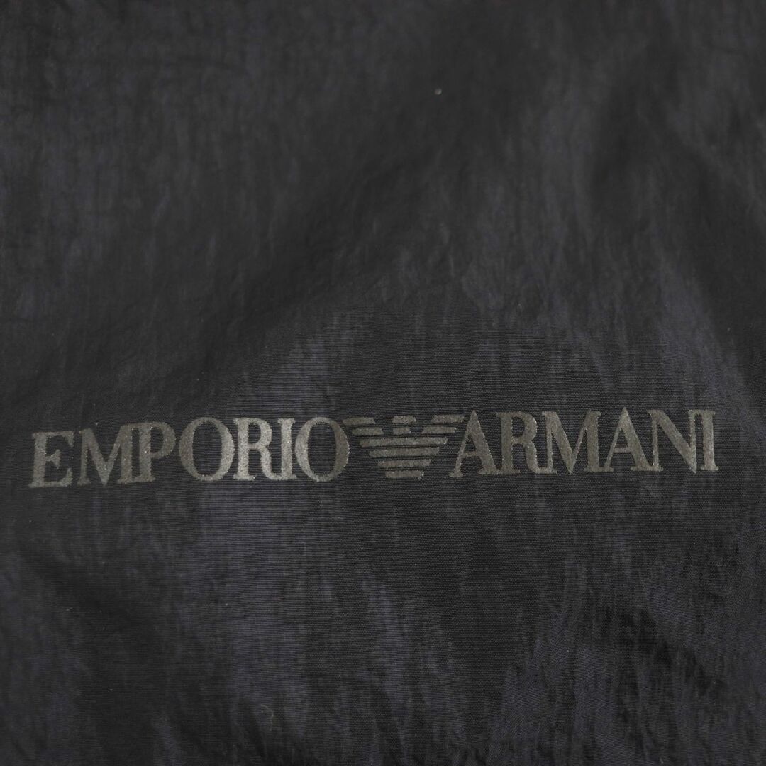 Emporio Armani(エンポリオアルマーニ)の未使用品●2019年製 黒タグ EMPORIO ARMANI エンポリオアルマーニ リバーシブル フーデッドナイロンジャケット マルチ 54 正規品 メンズ メンズのジャケット/アウター(ナイロンジャケット)の商品写真