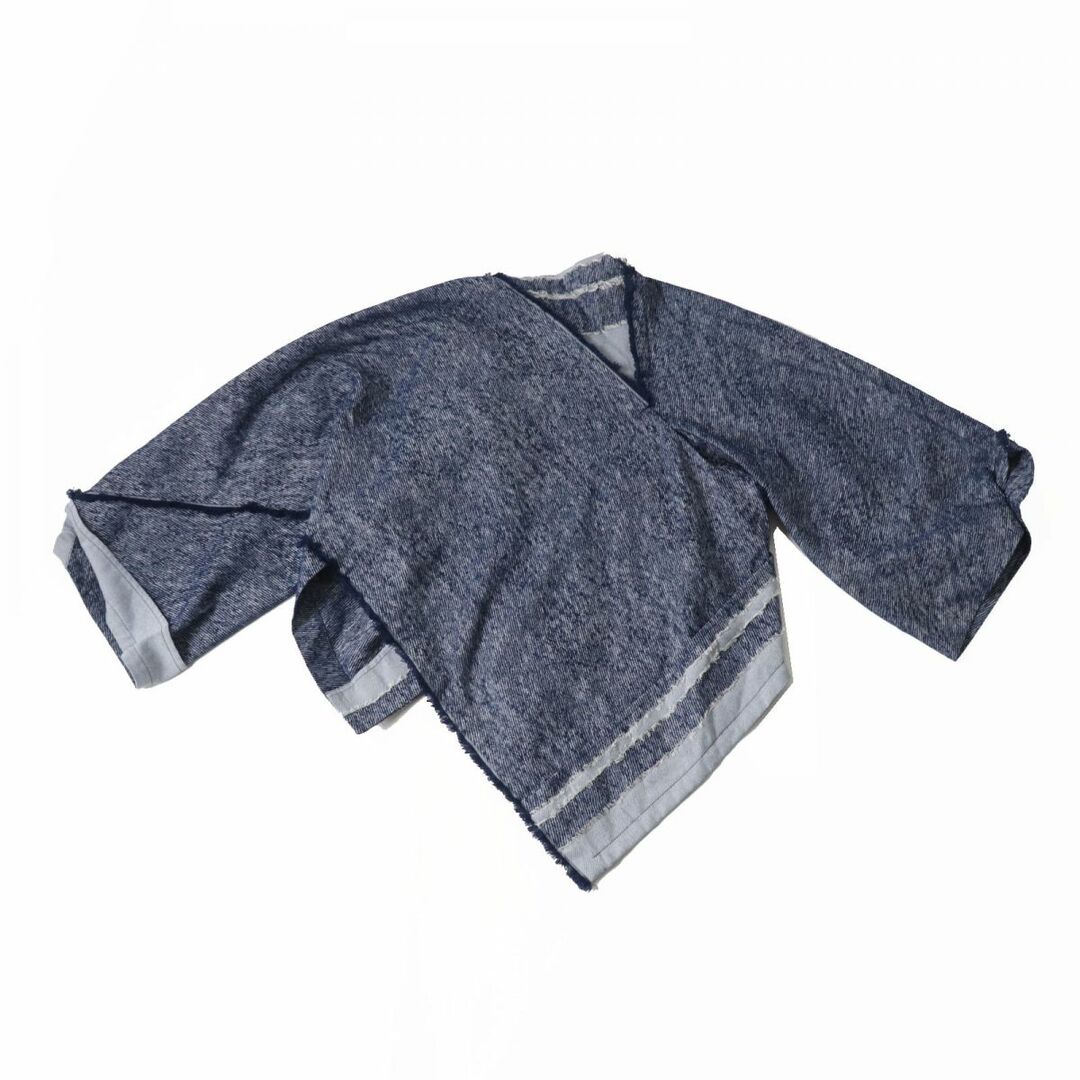 ISSEY MIYAKE(イッセイミヤケ)の極美品◎正規品 日本製 1325 イッセイミヤケ 22AW ROLLED DENIM IL23FD342／IL23FF343 デニム生地 セットアップ インディゴブルー 3／3 レディースのレディース その他(セット/コーデ)の商品写真