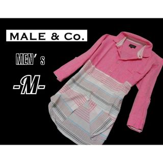 メイルアンドコー(MALE&Co.)のメンズM◇MALE＆Co◇7分袖シャツ(シャツ)